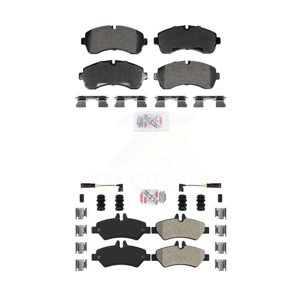 AmeriBRAKES - KNF-101976 - Front and Rear Disc Brake Pad Kits