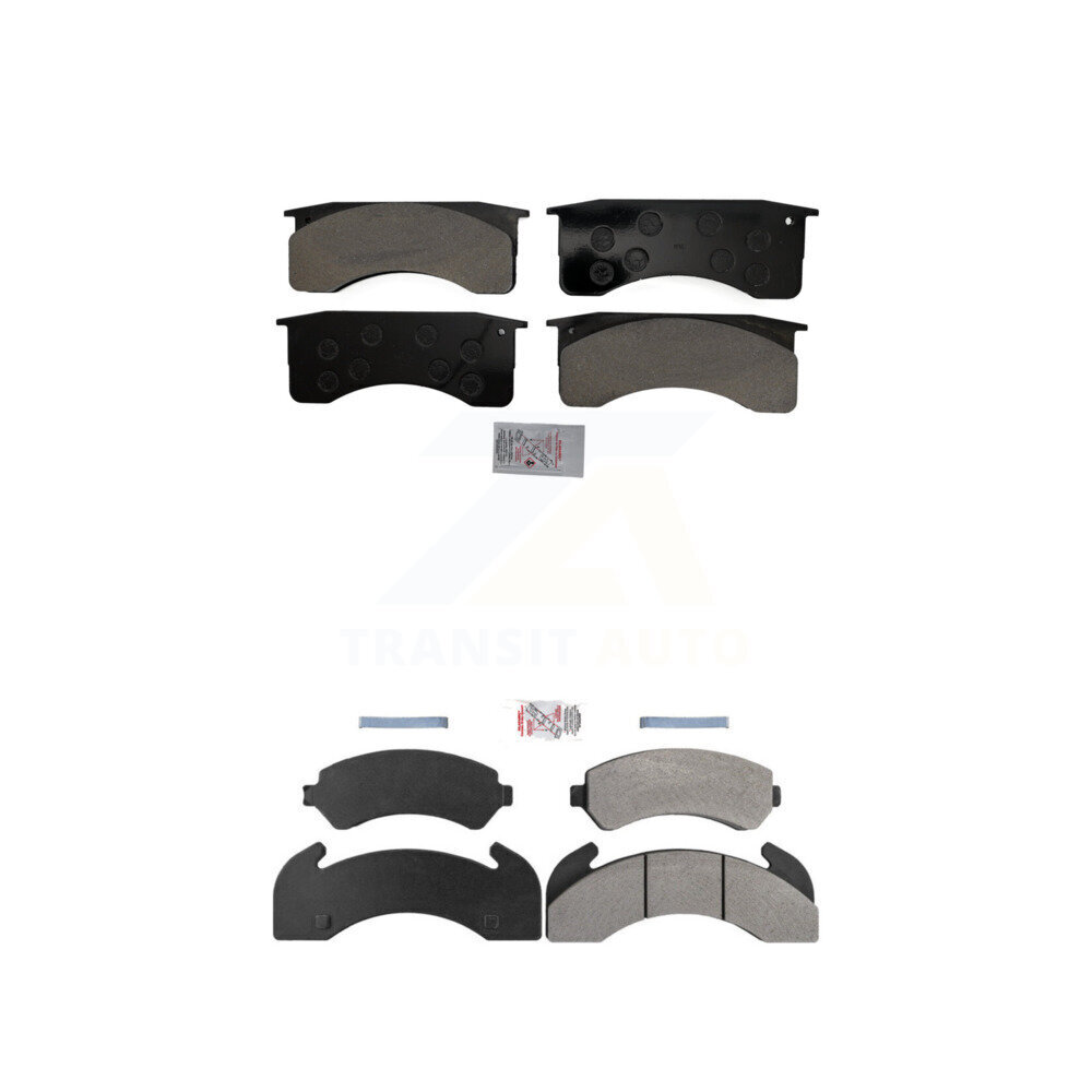 AmeriBRAKES - KNF-101995 - Front and Rear Disc Brake Pad Kits