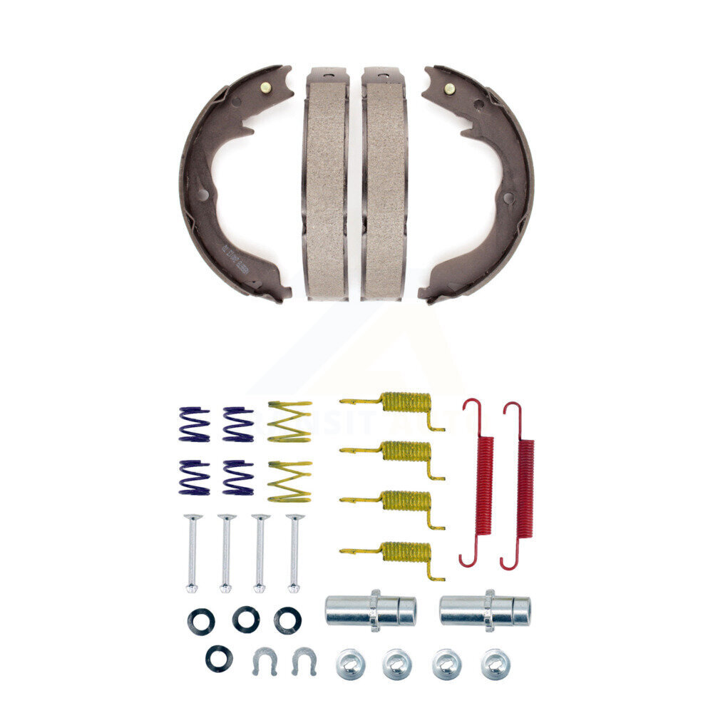 Rear Parking Brake Shoe Kit With Hardware - Fits 2010-2012 Subaru Outback, Legacy, Impreza