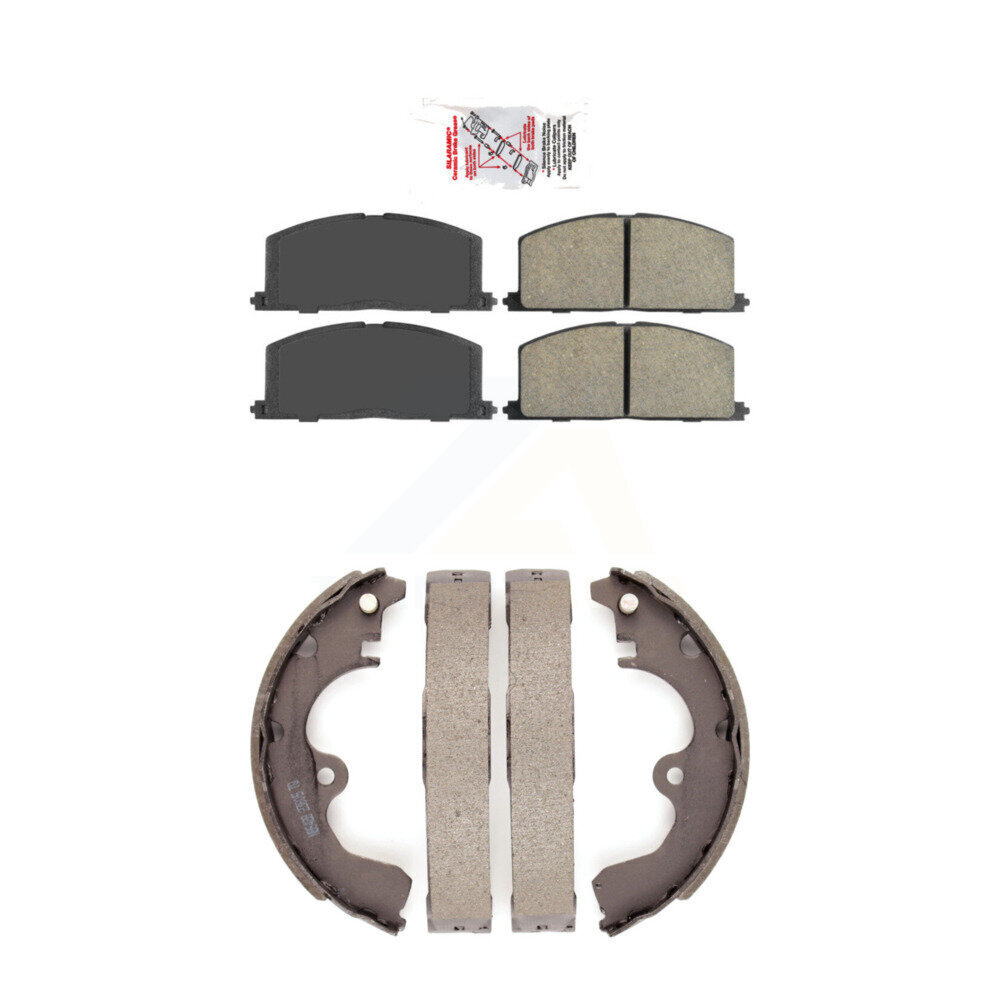 Transit Auto - KNN-100001 - Front and Rear Disc Brake Pad Kits