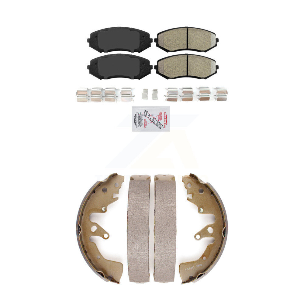 Transit Auto - KNN-100004 - Front and Rear Disc Brake Pad Kits