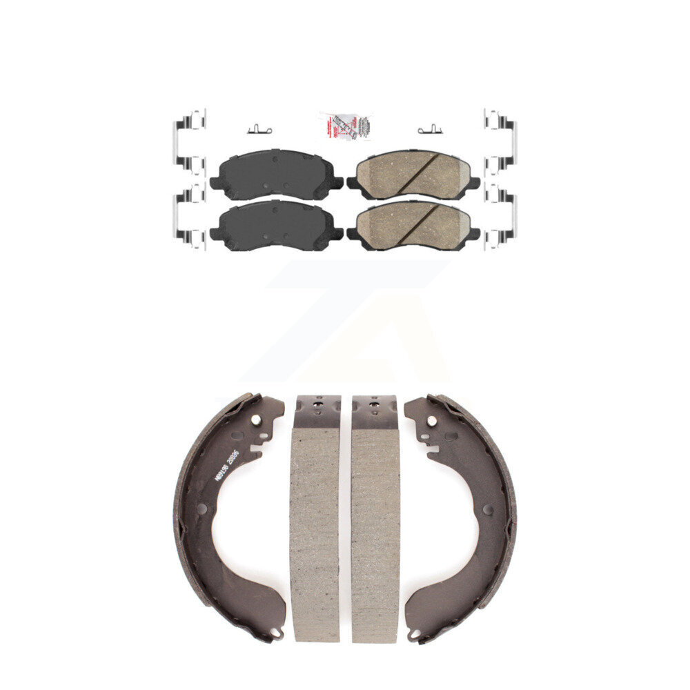 Transit Auto - KNN-100011 - Front and Rear Disc Brake Pad Kits
