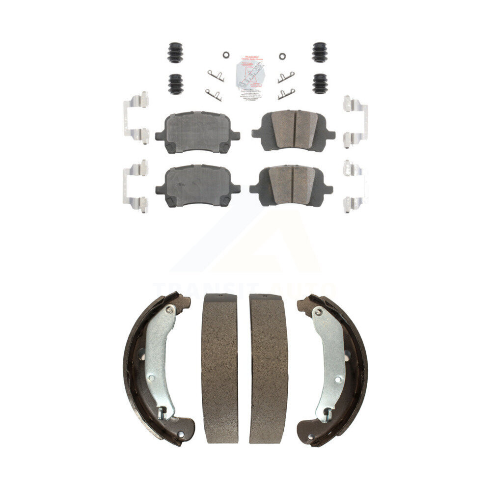 Transit Auto - KNN-100028 - Front and Rear Disc Brake Pad Kits