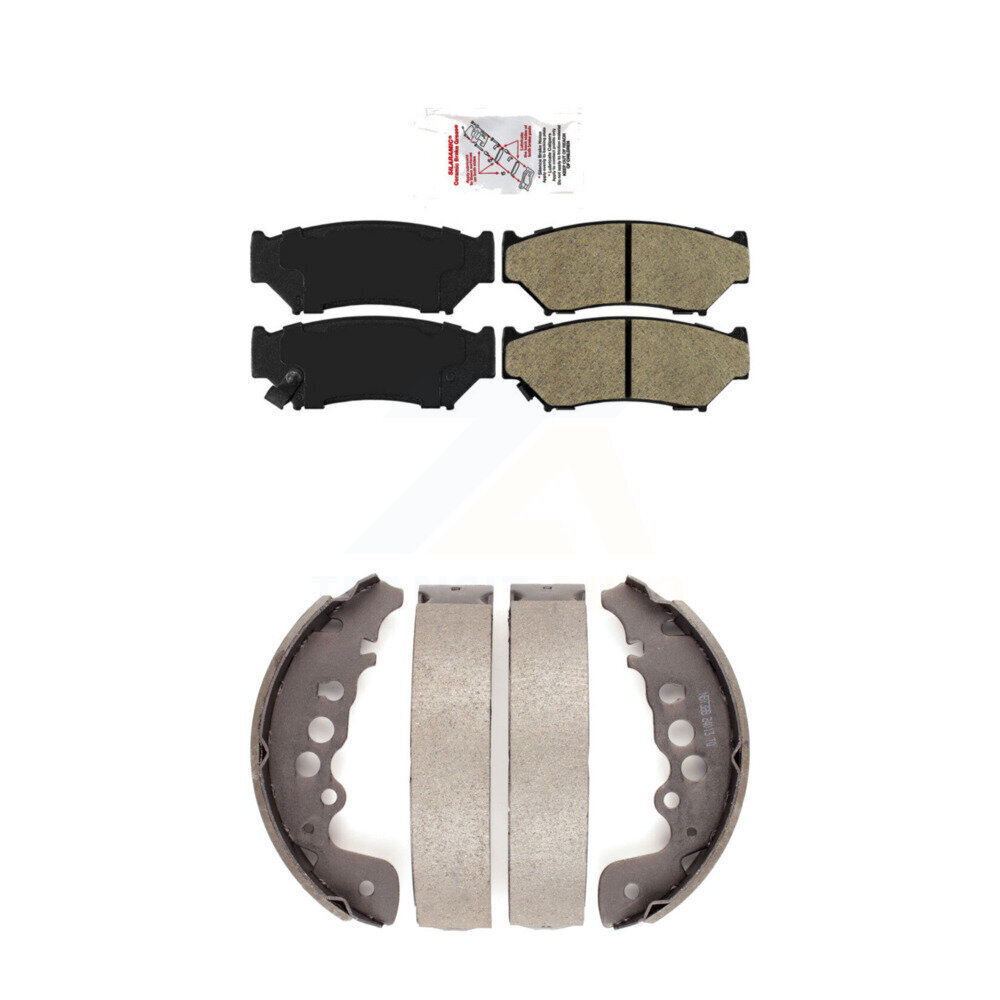 Transit Auto - KNN-100042 - Front and Rear Disc Brake Pad Kits