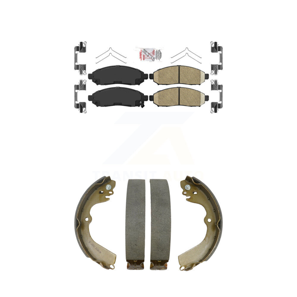 Transit Auto - KNN-100048 - Front and Rear Disc Brake Pad Kits