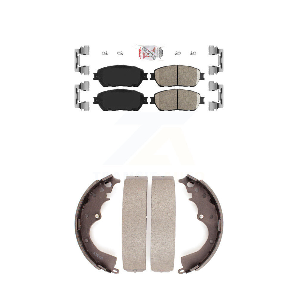 Transit Auto - KNN-100050 - Front and Rear Disc Brake Pad Kits