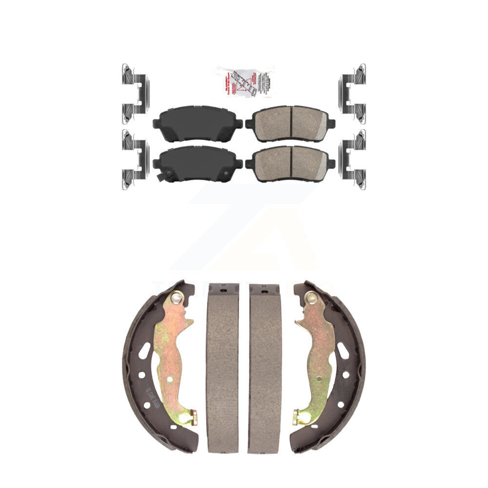 Transit Auto - KNN-100057 - Front and Rear Disc Brake Pad Kits