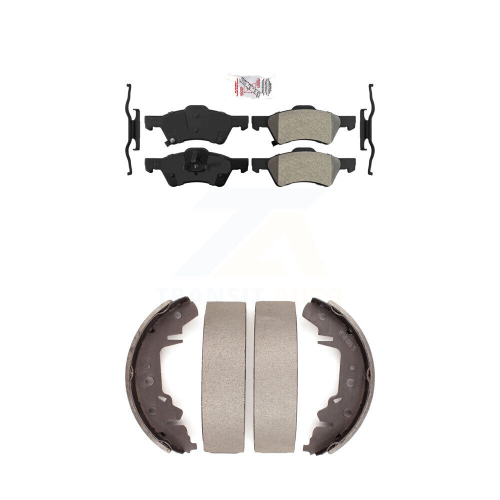 Transit Auto - KNN-100058 - Front and Rear Disc Brake Pad Kits