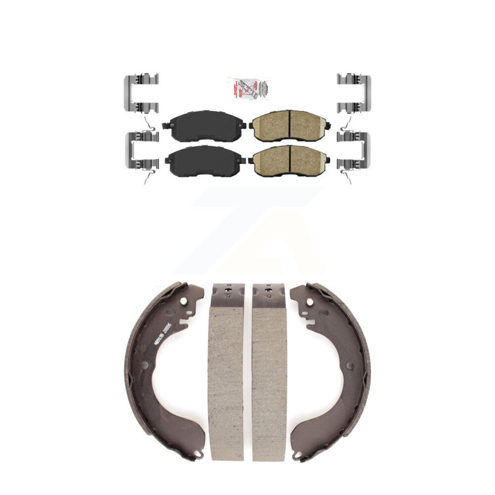 Transit Auto - KNN-100073 - Front and Rear Disc Brake Pad Kits