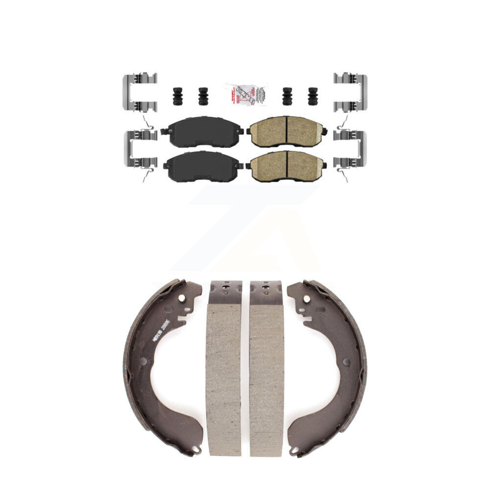 Transit Auto - KNN-100074 - Front and Rear Disc Brake Pad Kits
