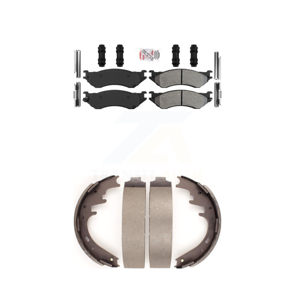 Transit Auto - KNN-100075 - Front and Rear Disc Brake Pad Kits