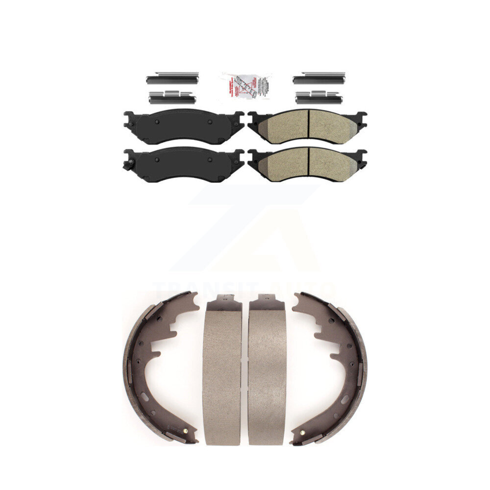 Transit Auto - KNN-100076 - Front and Rear Disc Brake Pad Kits