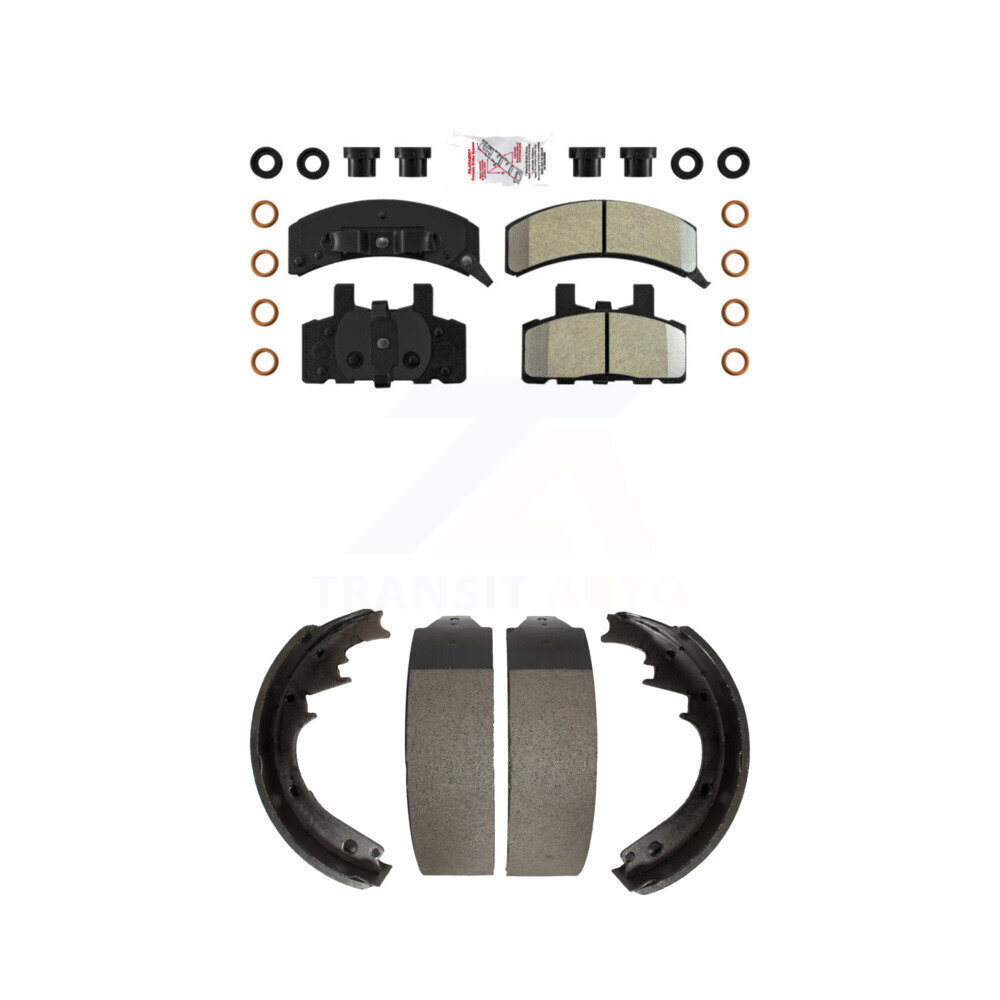 Transit Auto - KNN-100088 - Front and Rear Disc Brake Pad Kits