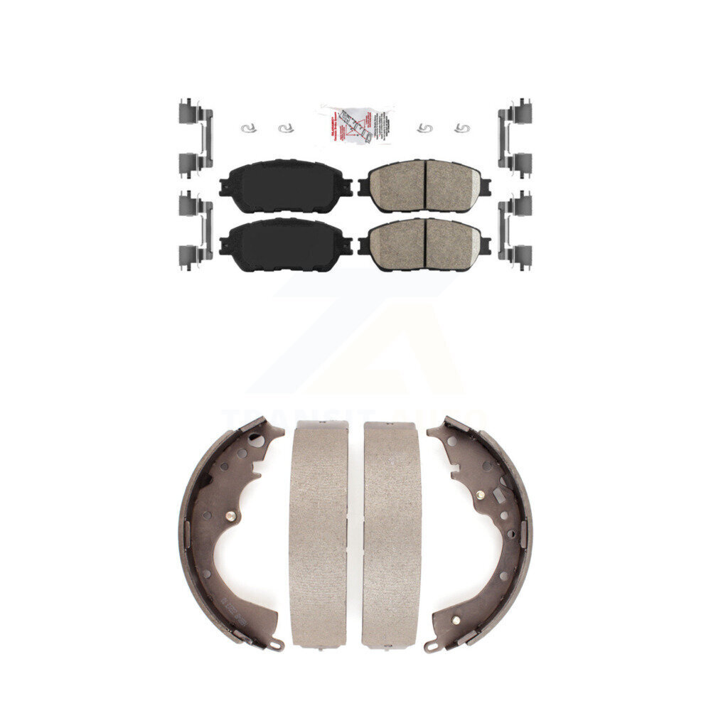 Transit Auto - KNN-100090 - Front and Rear Disc Brake Pad Kits