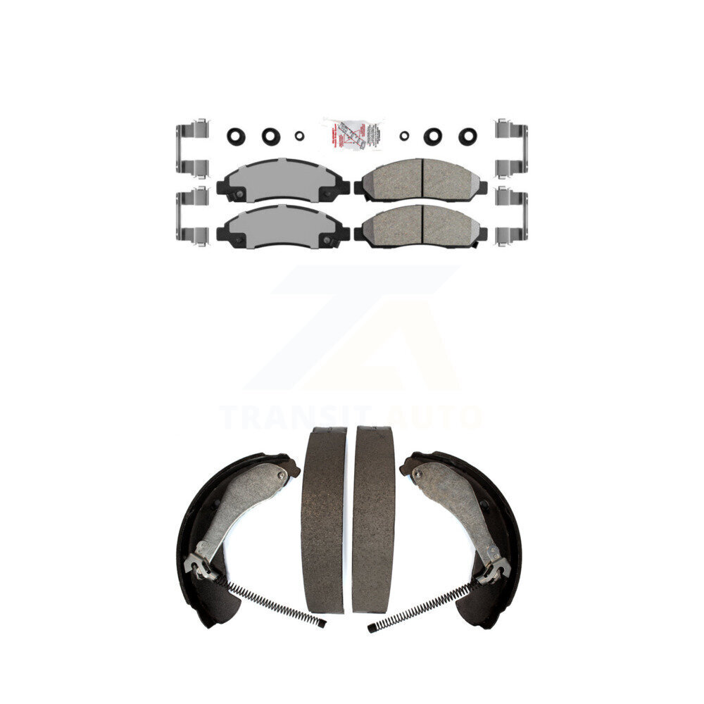 Transit Auto - KNN-100105 - Front and Rear Disc Brake Pad Kits