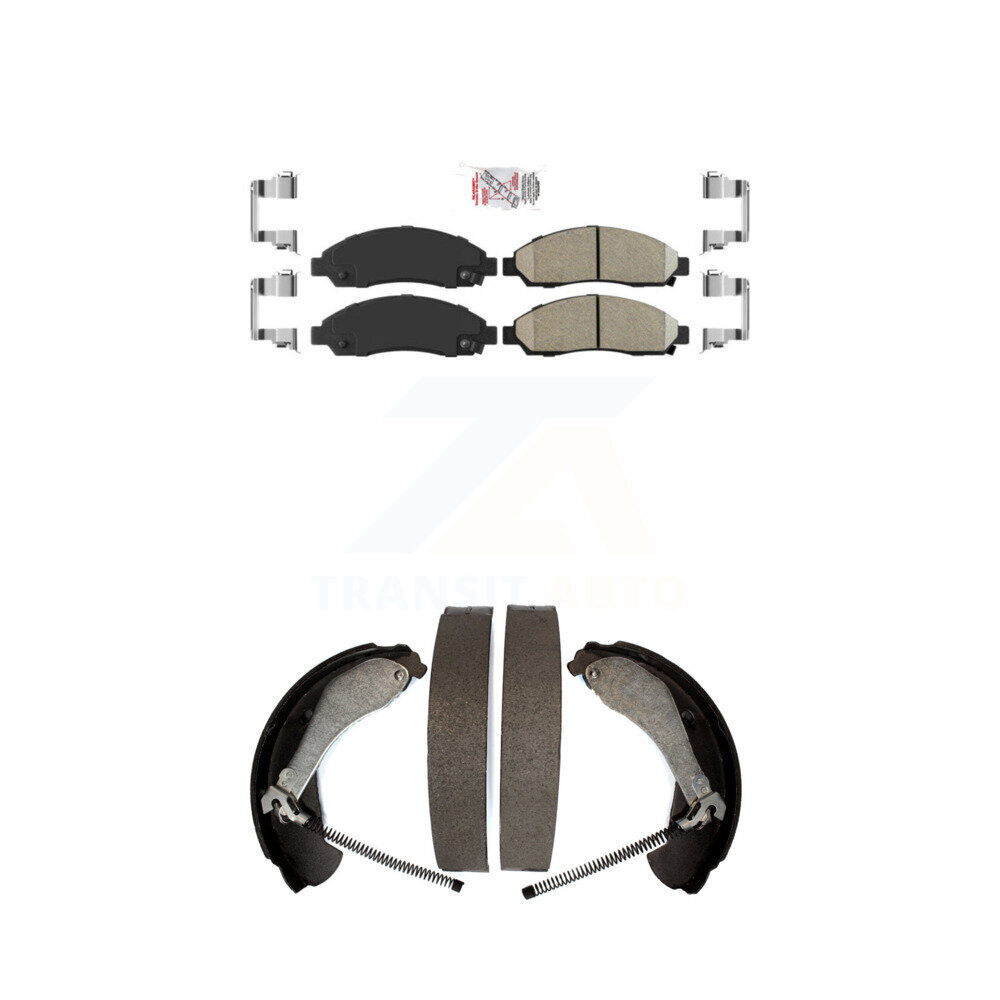 Transit Auto - KNN-100106 - Front and Rear Disc Brake Pad Kits