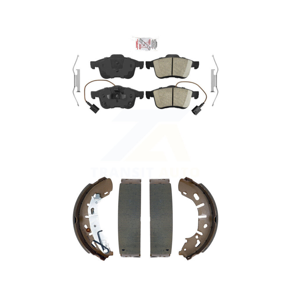 Transit Auto - KNN-100107 - Front and Rear Disc Brake Pad Kits