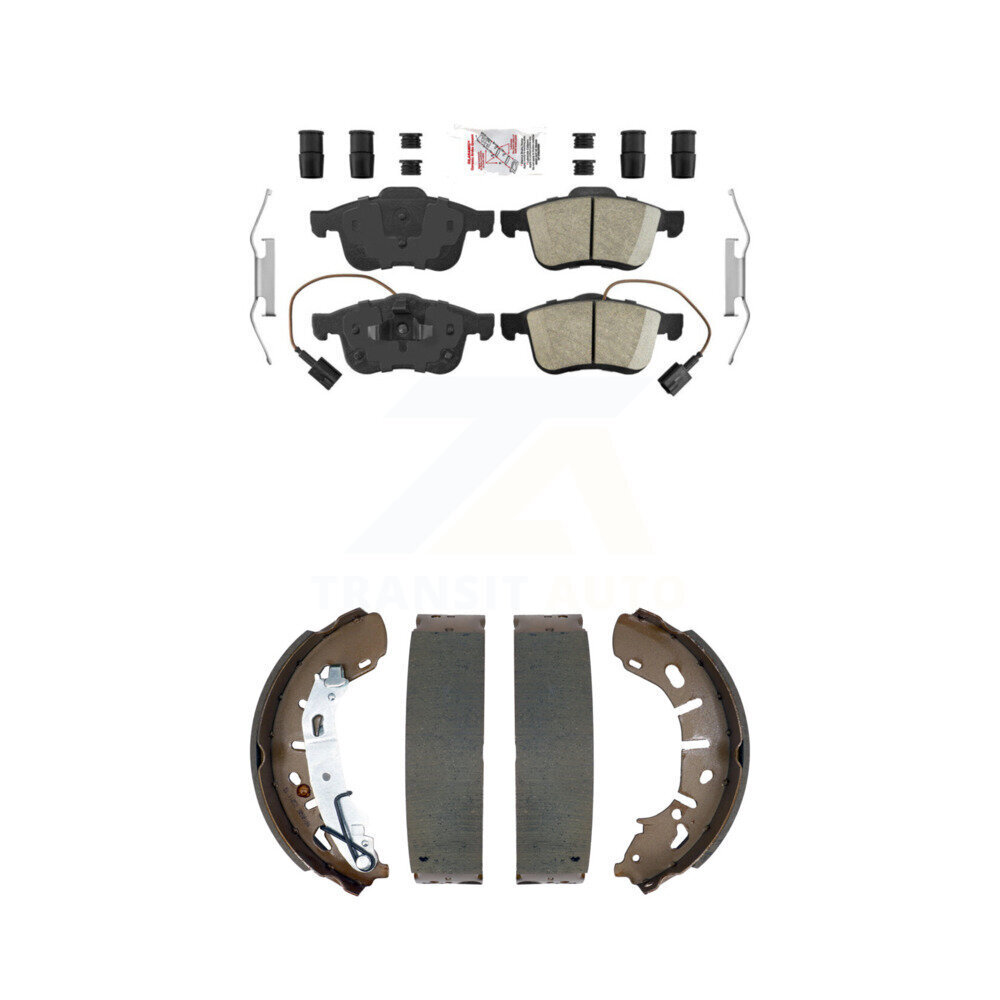 Transit Auto - KNN-100108 - Front and Rear Disc Brake Pad Kits