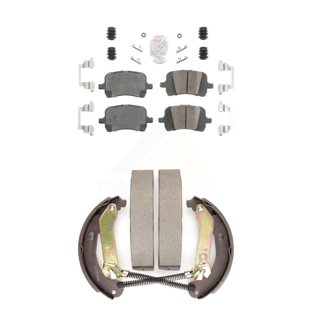 Transit Auto - KNN-100109 - Front and Rear Disc Brake Pad Kits