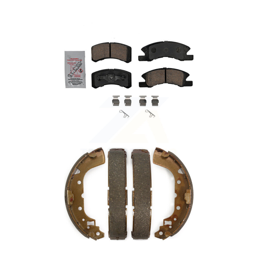 Transit Auto - KNN-100112 - Front and Rear Disc Brake Pad Kits