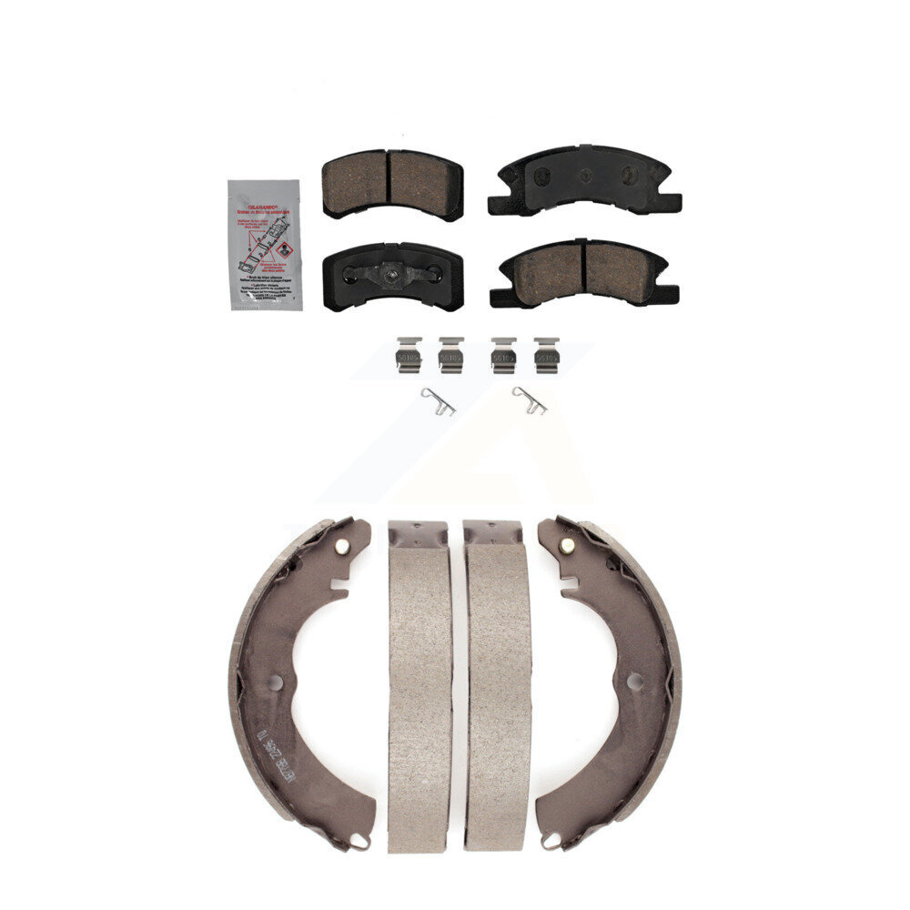 Transit Auto - KNN-100113 - Front and Rear Disc Brake Pad Kits