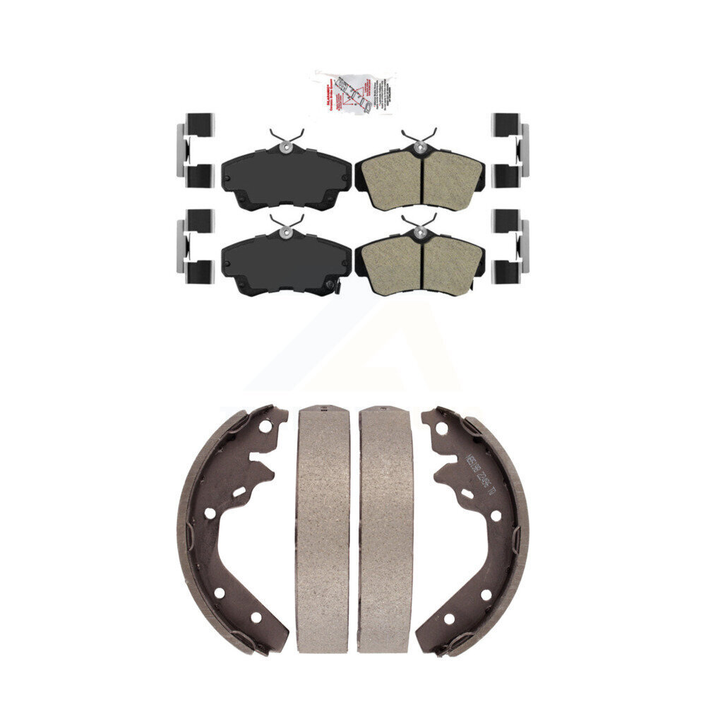 Transit Auto - KNN-100115 - Front and Rear Disc Brake Pad Kits