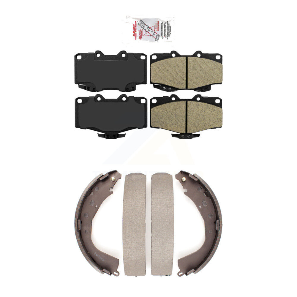 Transit Auto - KNN-100119 - Front and Rear Disc Brake Pad Kits