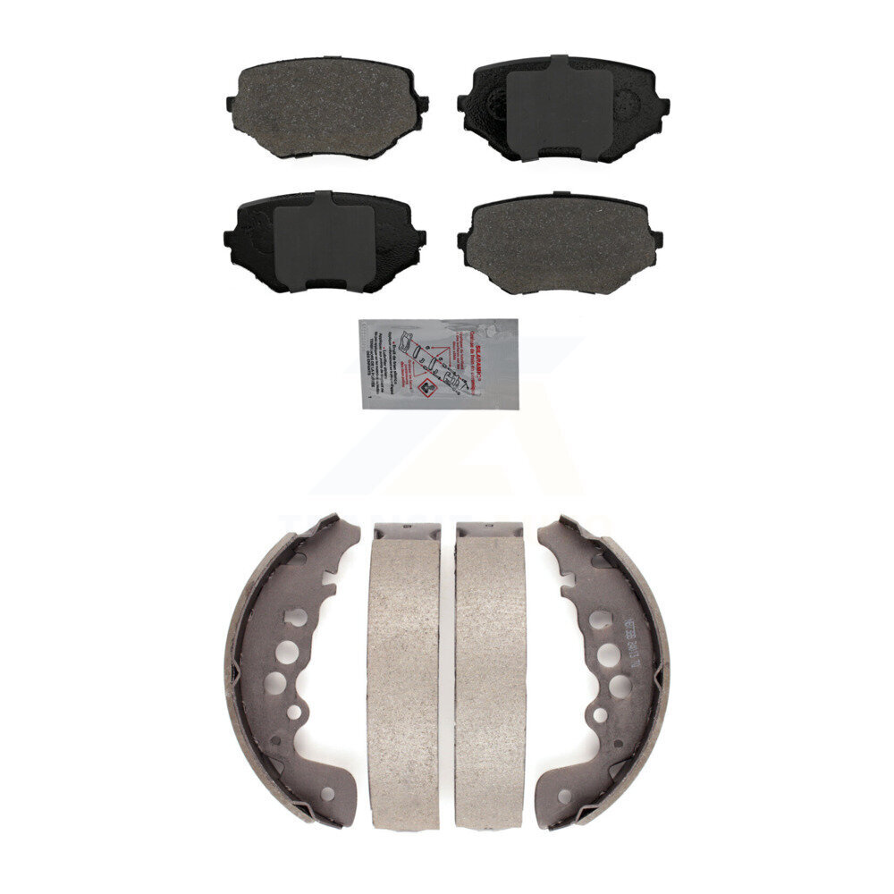 Transit Auto - KNN-100122 - Front and Rear Disc Brake Pad Kits