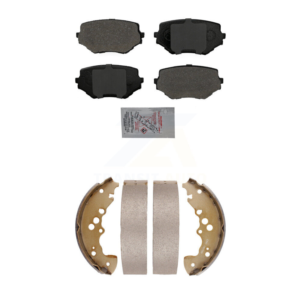 Transit Auto - KNN-100123 - Front and Rear Disc Brake Pad Kits