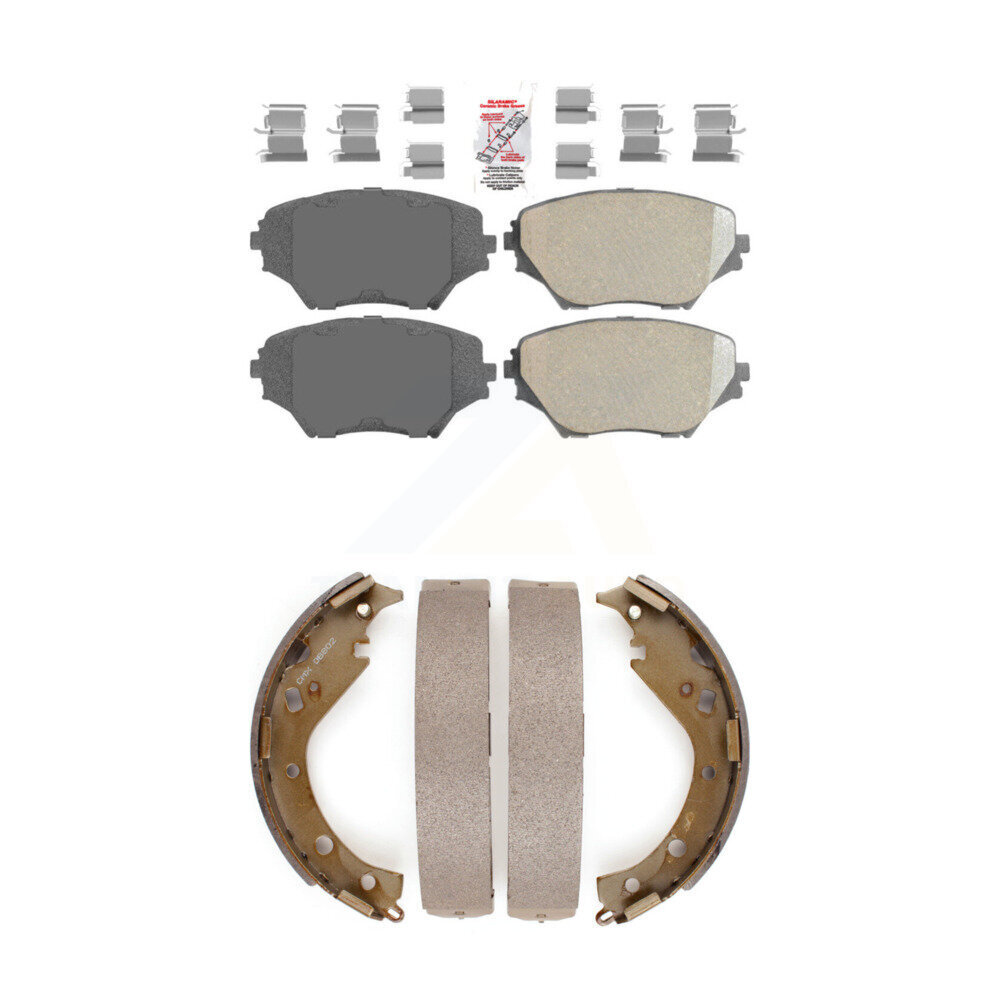Transit Auto - KNN-100126 - Front and Rear Disc Brake Pad Kits