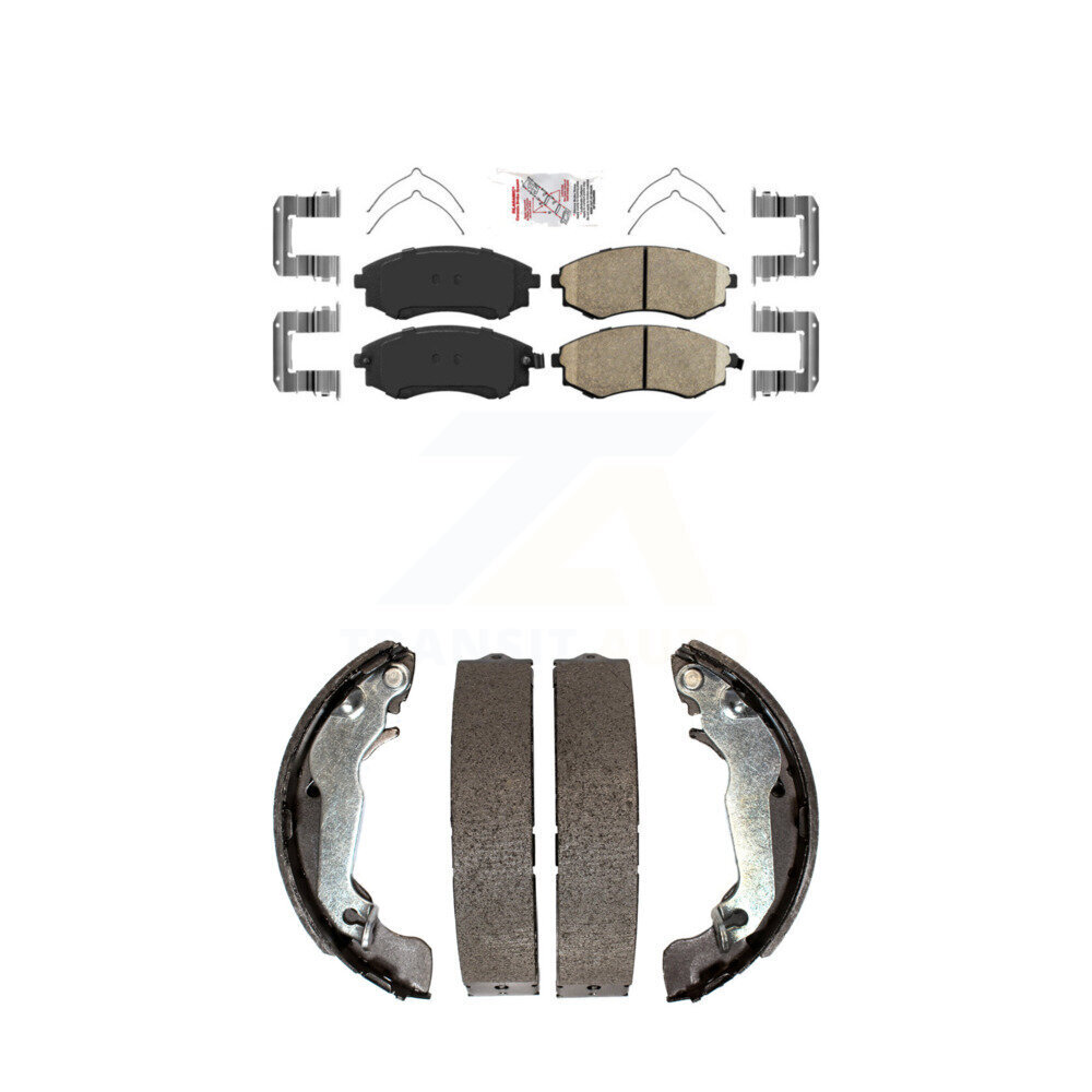Transit Auto - KNN-100129 - Front and Rear Disc Brake Pad Kits