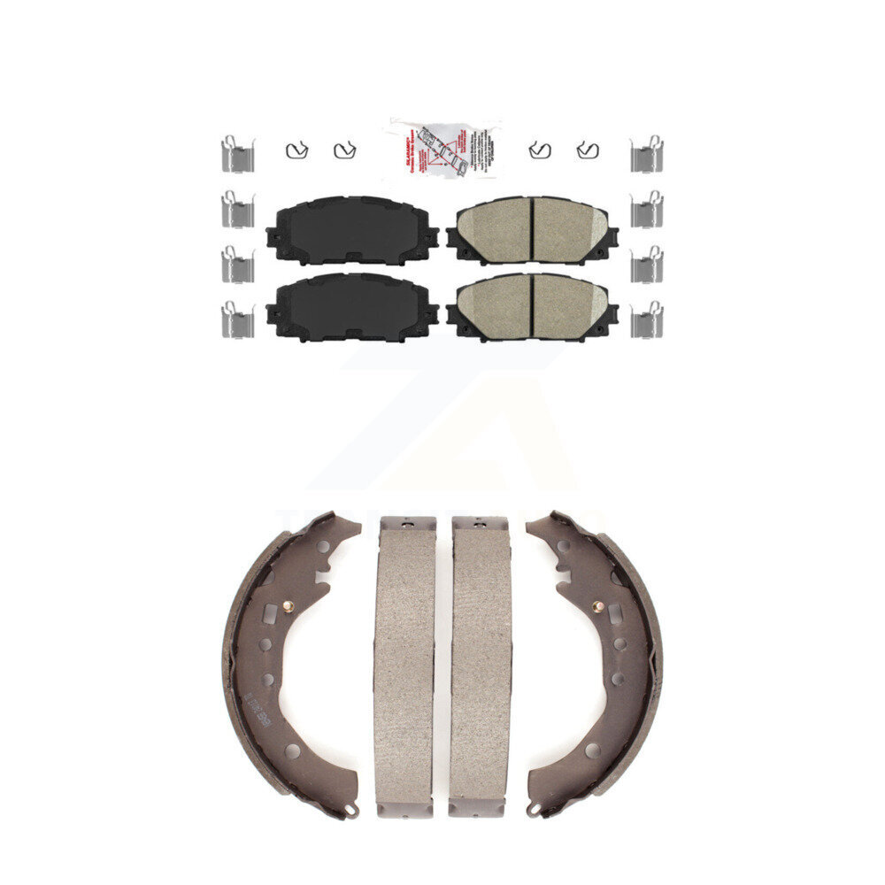 Transit Auto - KNN-100140 - Front and Rear Disc Brake Pad Kits