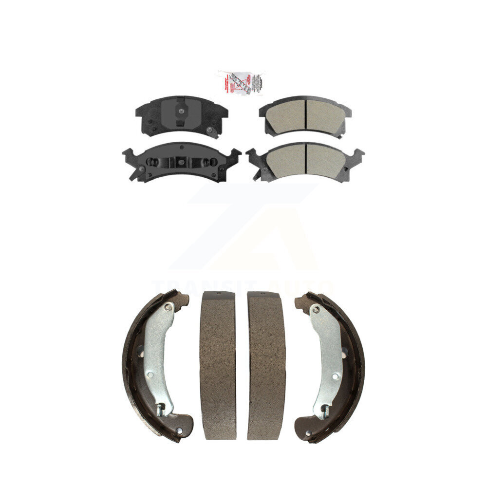 Transit Auto - KNN-100142 - Front and Rear Disc Brake Pad Kits