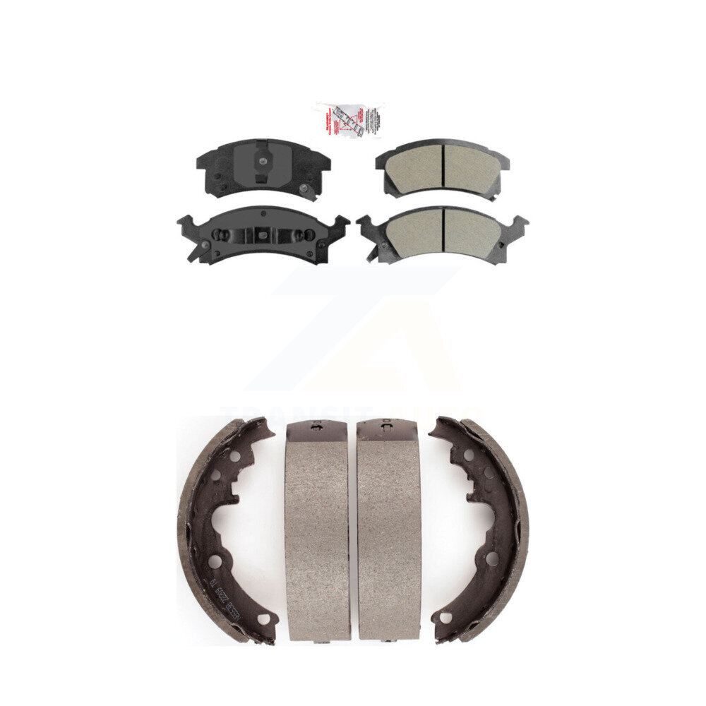 Transit Auto - KNN-100143 - Front and Rear Disc Brake Pad Kits