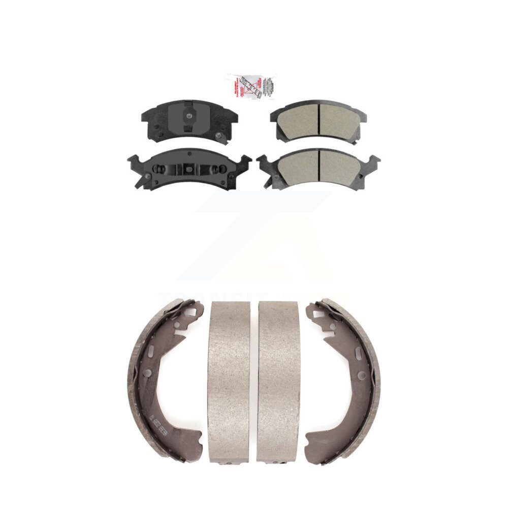 Transit Auto - KNN-100144 - Front and Rear Disc Brake Pad Kits