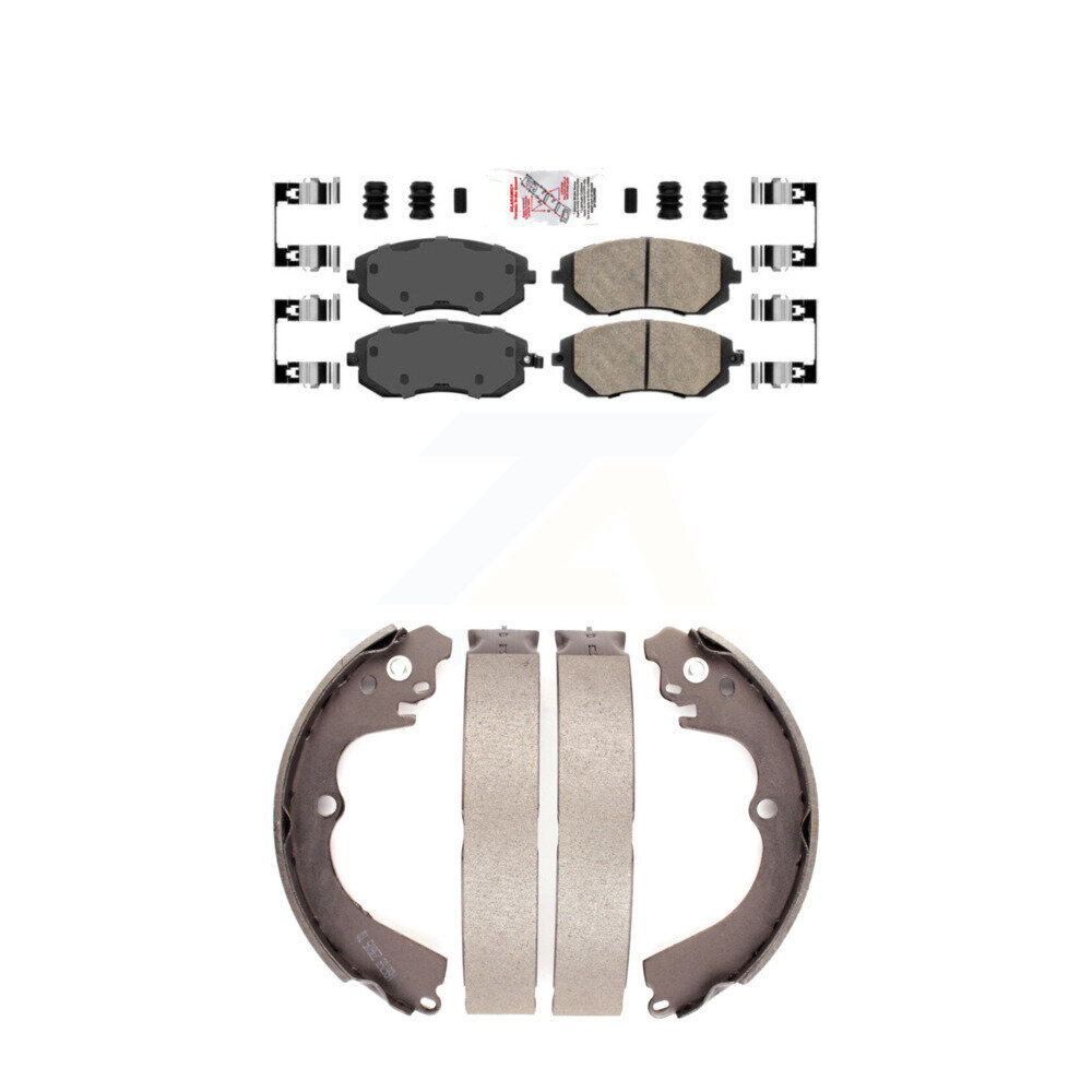 Transit Auto - KNN-100146 - Front and Rear Disc Brake Pad Kits