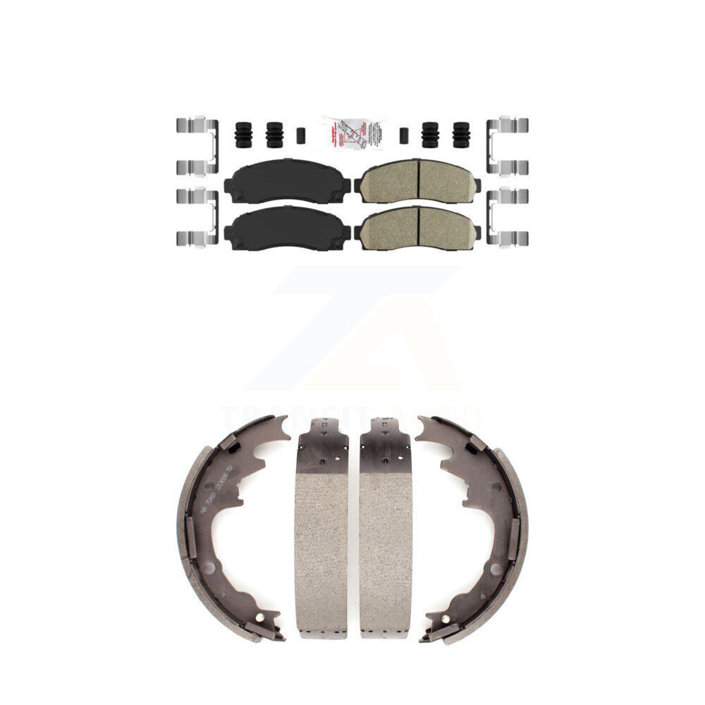 Transit Auto - KNN-100170 - Front and Rear Disc Brake Pad Kits