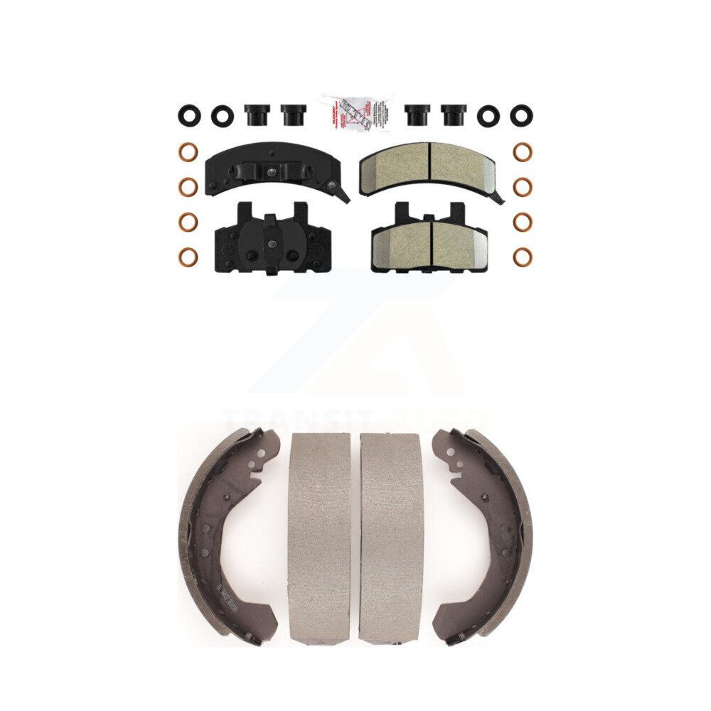 Transit Auto - KNN-100178 - Front and Rear Disc Brake Pad Kits