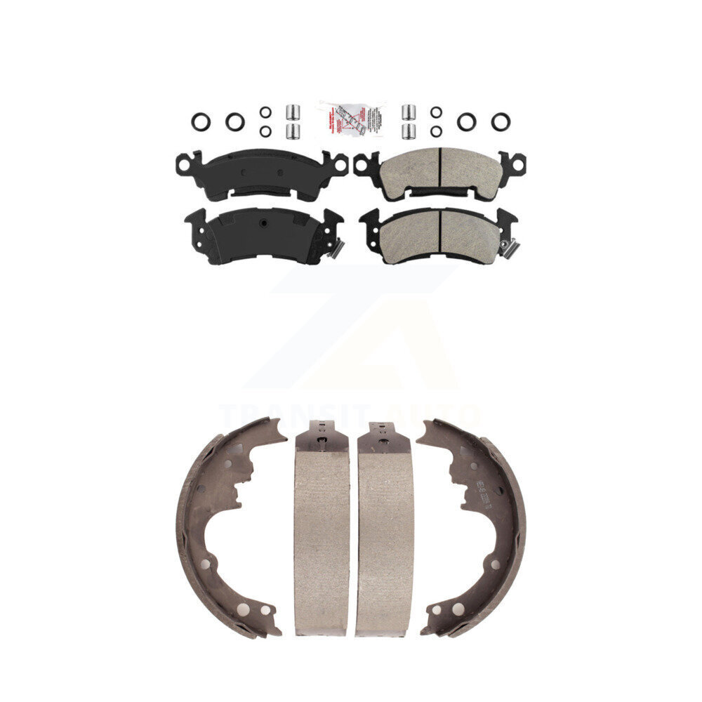 Transit Auto - KNN-100182 - Front and Rear Disc Brake Pad Kits