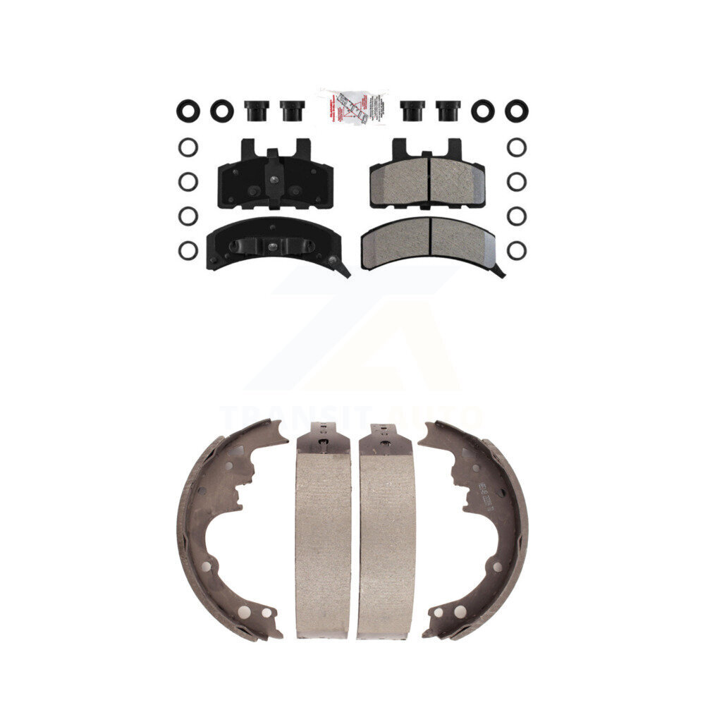 Transit Auto - KNN-100183 - Front and Rear Disc Brake Pad Kits