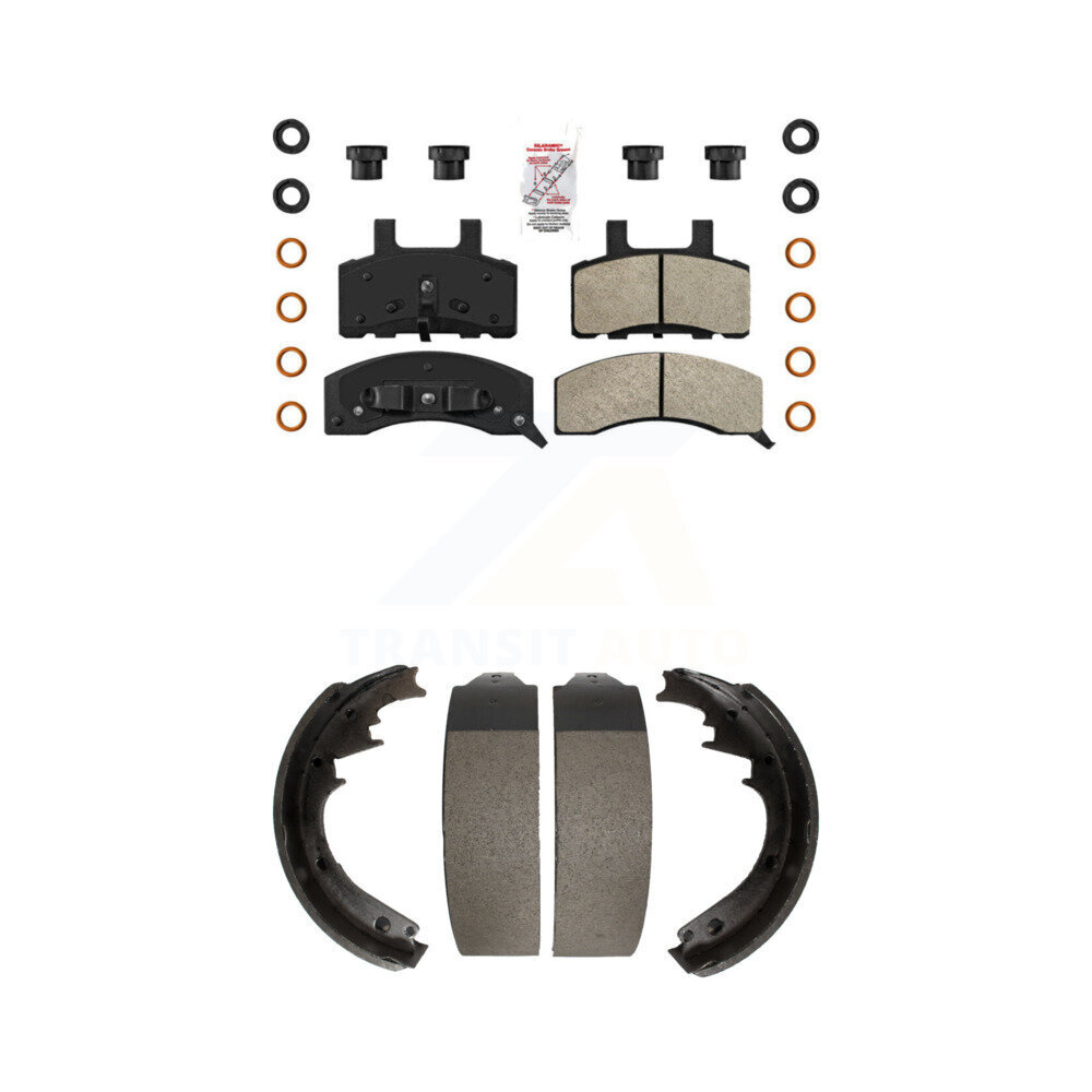 Transit Auto - KNN-100185 - Front and Rear Disc Brake Pad Kits