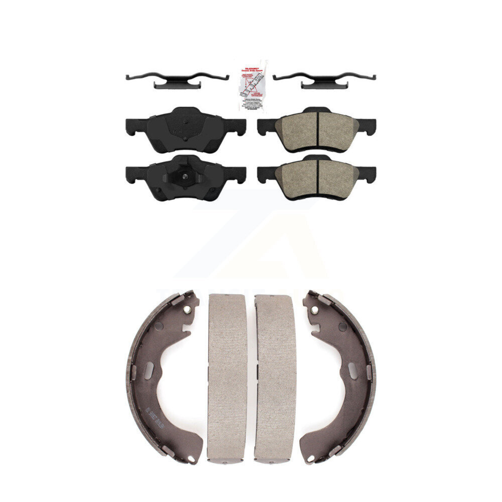 Transit Auto - KNN-100192 - Front and Rear Disc Brake Pad Kits