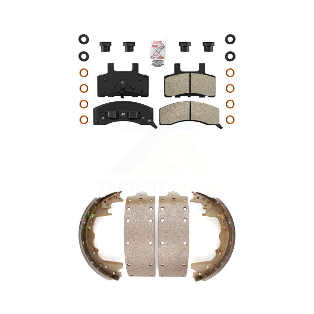 Transit Auto - KNN-100202 - Front and Rear Disc Brake Pad Kits