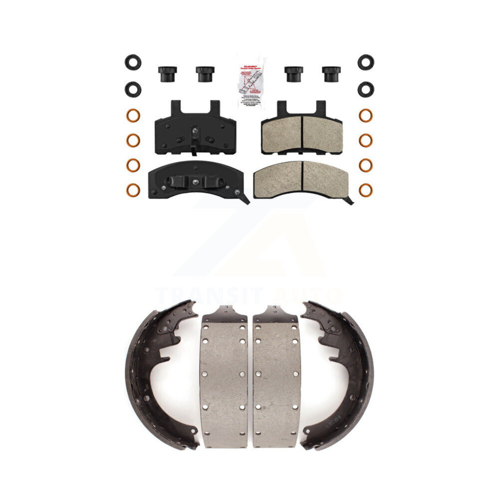 Transit Auto - KNN-100204 - Front and Rear Disc Brake Pad Kits