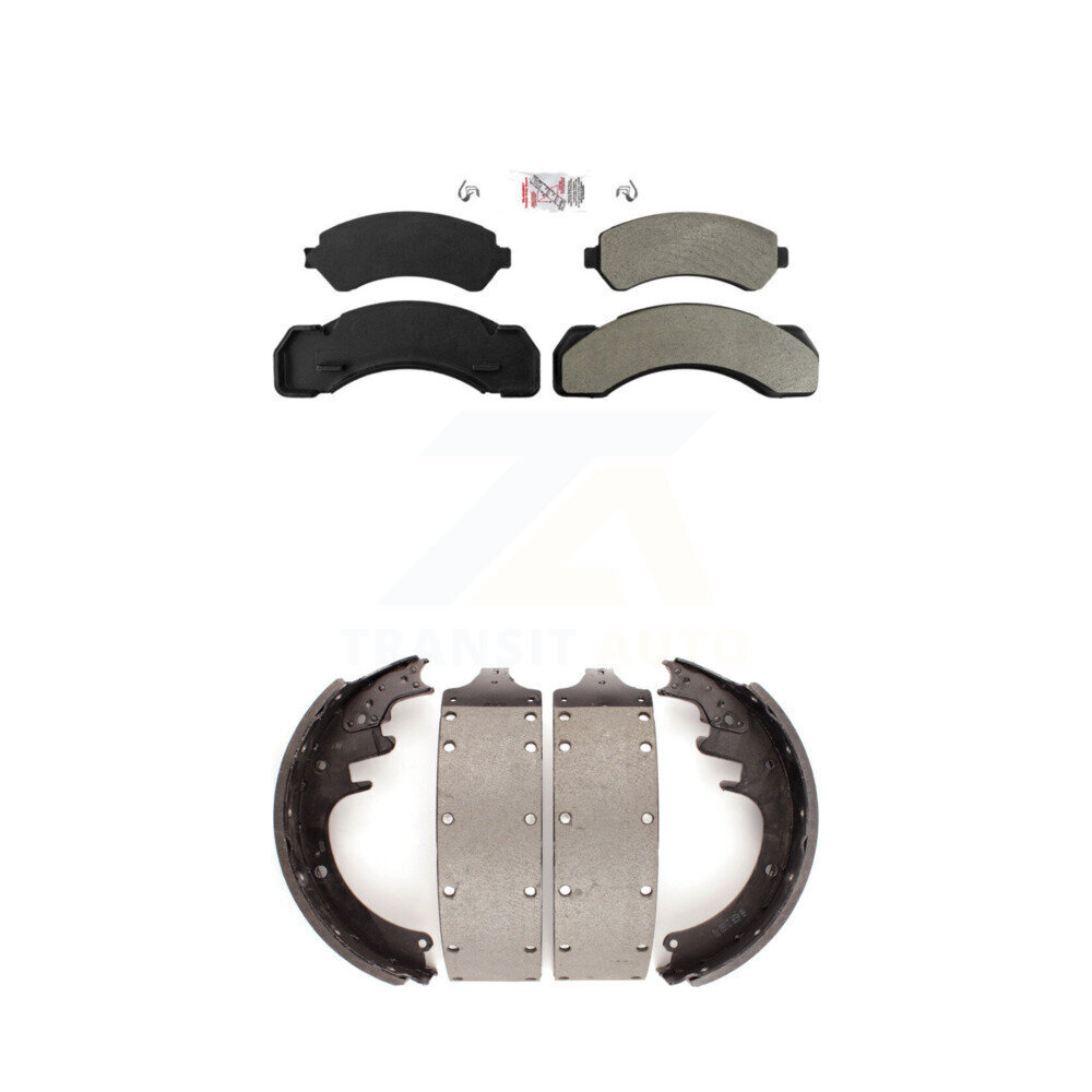 Transit Auto - KNN-100205 - Front and Rear Disc Brake Pad Kits