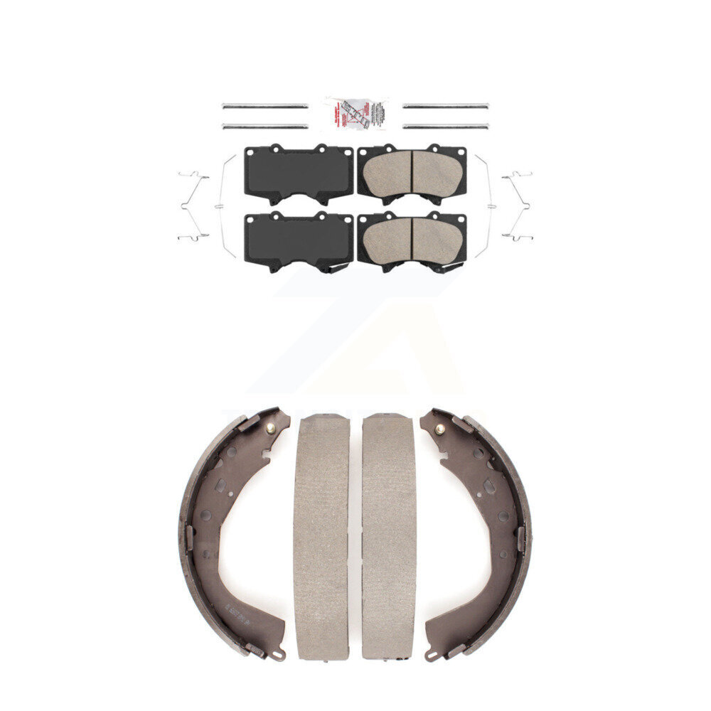 Transit Auto - KNN-100214 - Front and Rear Disc Brake Pad Kits