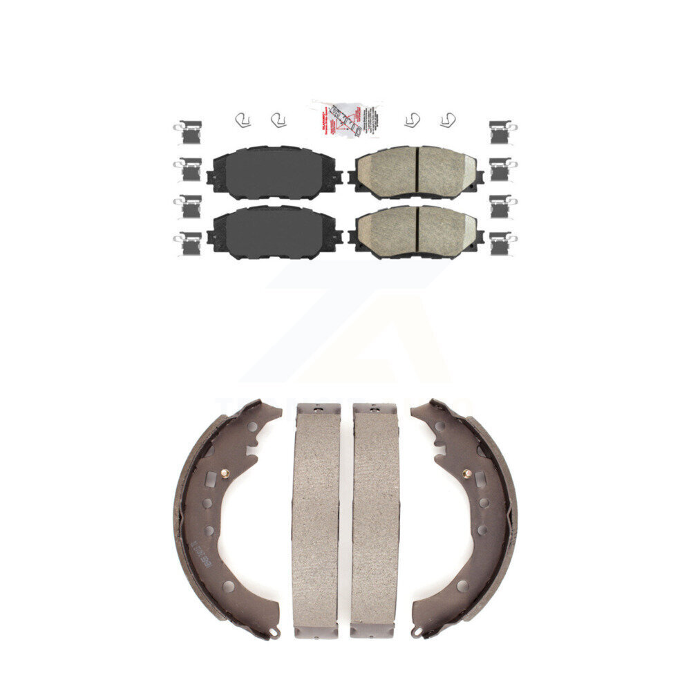 Transit Auto - KNN-100217 - Front and Rear Disc Brake Pad Kits