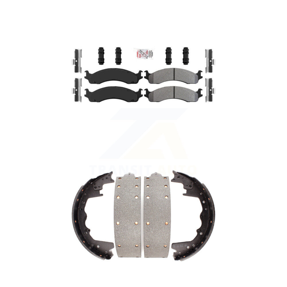 Transit Auto - KNN-100232 - Front and Rear Disc Brake Pad Kits
