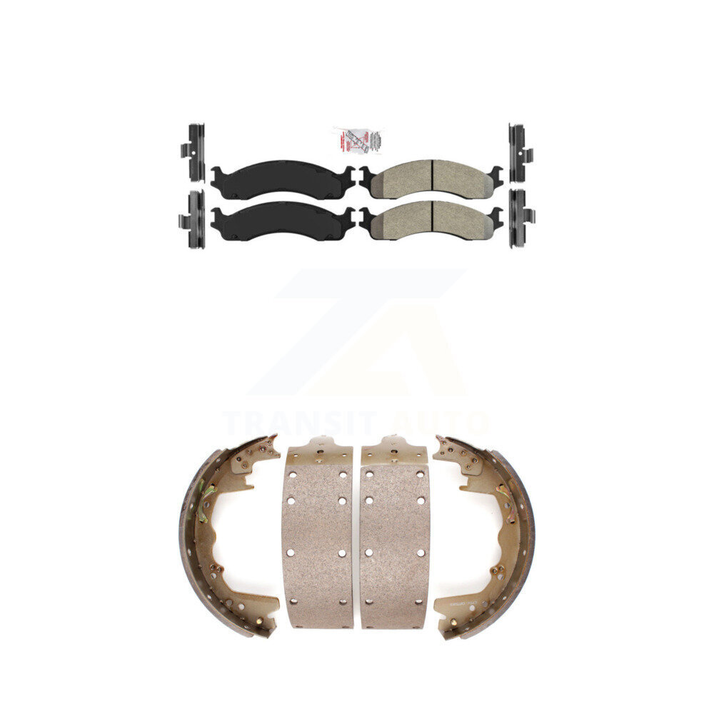 Transit Auto - KNN-100233 - Front and Rear Disc Brake Pad Kits