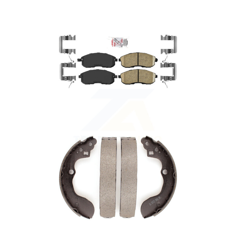 Transit Auto - KNN-100242 - Front and Rear Disc Brake Pad Kits